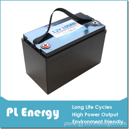 12V 100ah Long Life Span Eco-Friendly Rechargeable Lithium Battery
